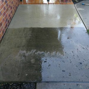 Pressure Cleaning Mud From Brisbane House Flood