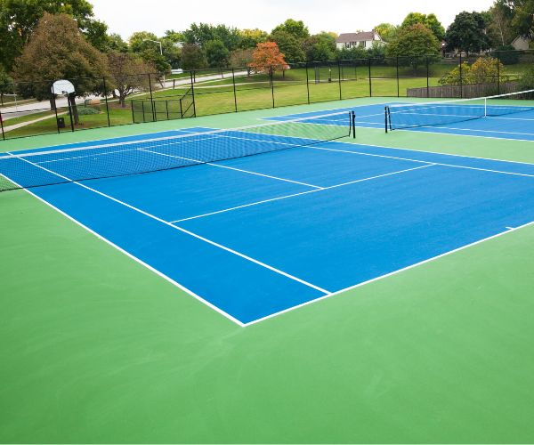 Tennis Court Cleaning Rockingham